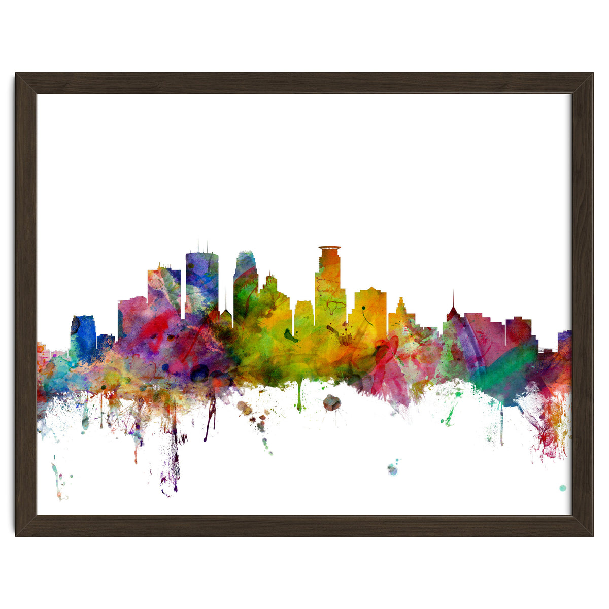 Minneapolis Minnesota Skyline