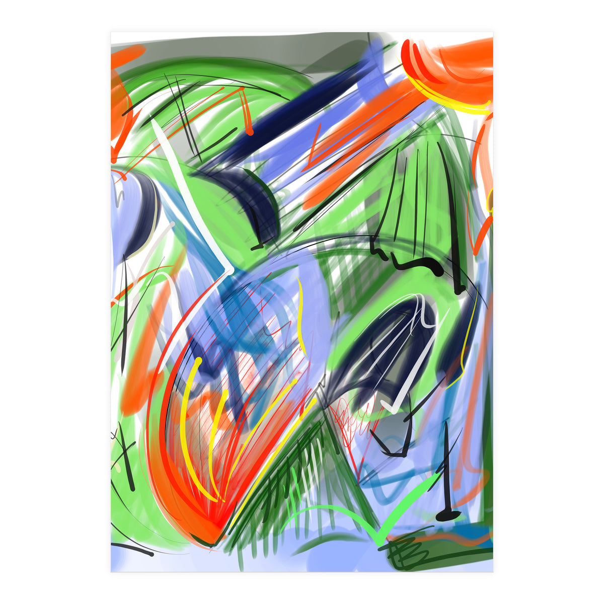 Faith, love and hope (Print Only)