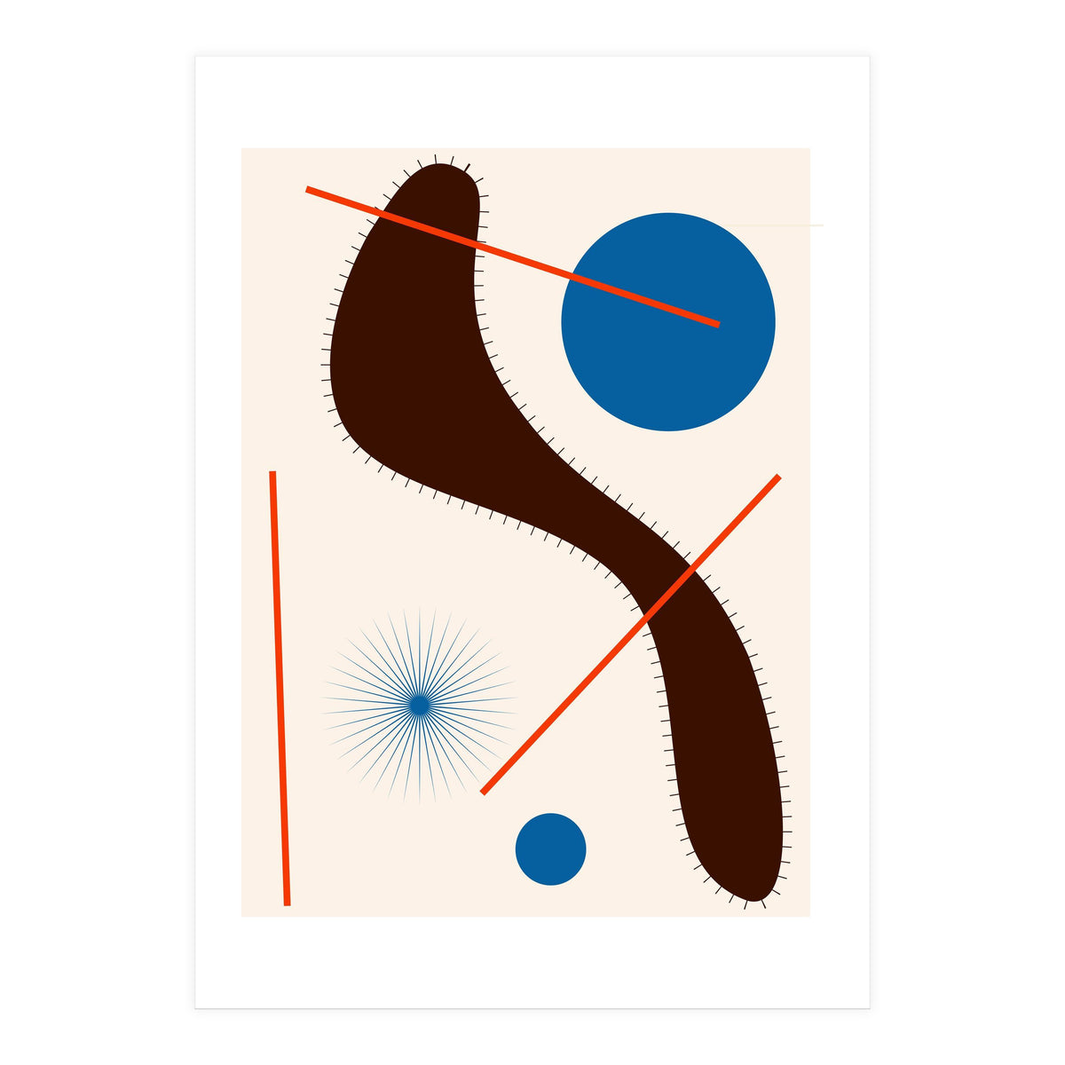 Blue Dots (Print Only)