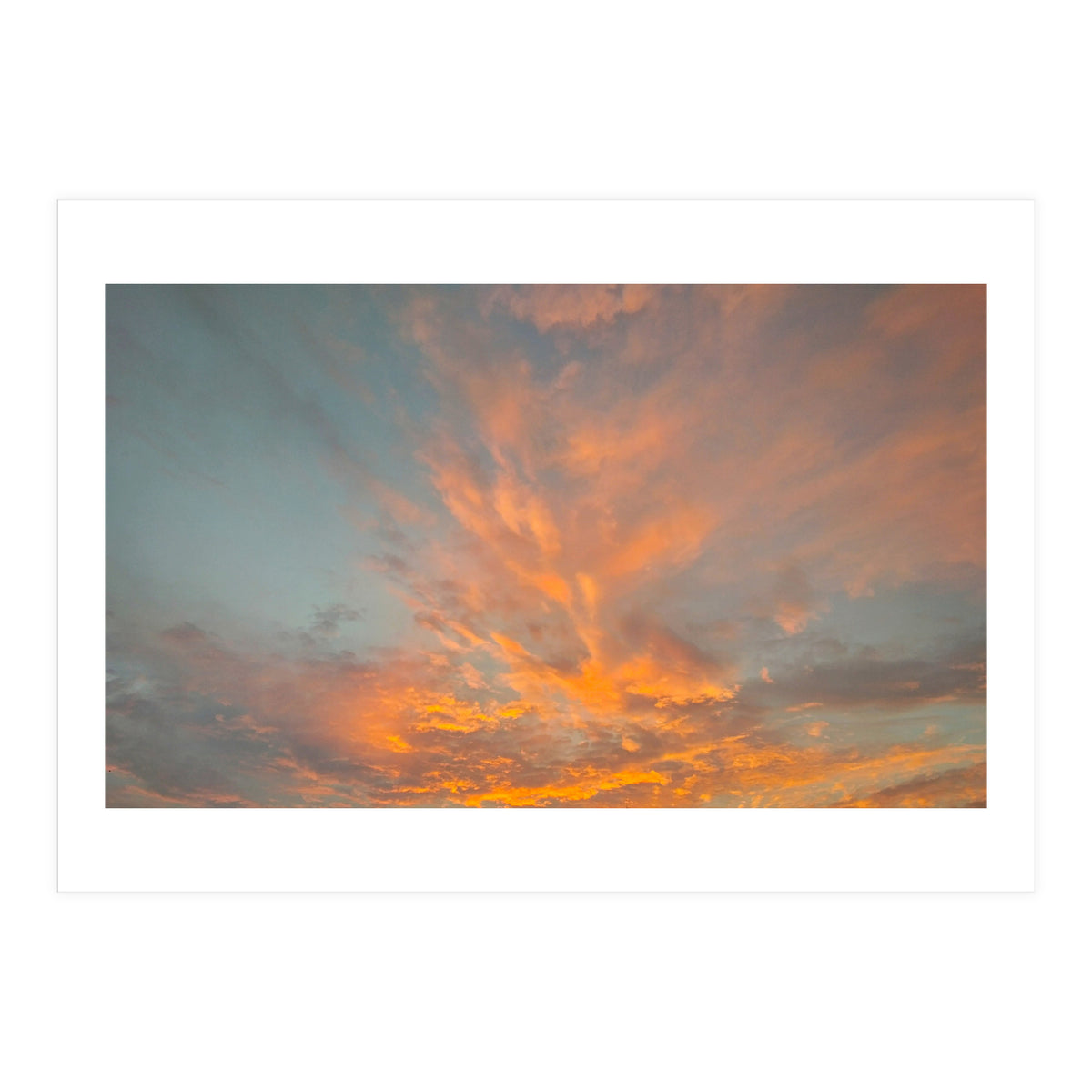 Sunset Rays (Print Only)