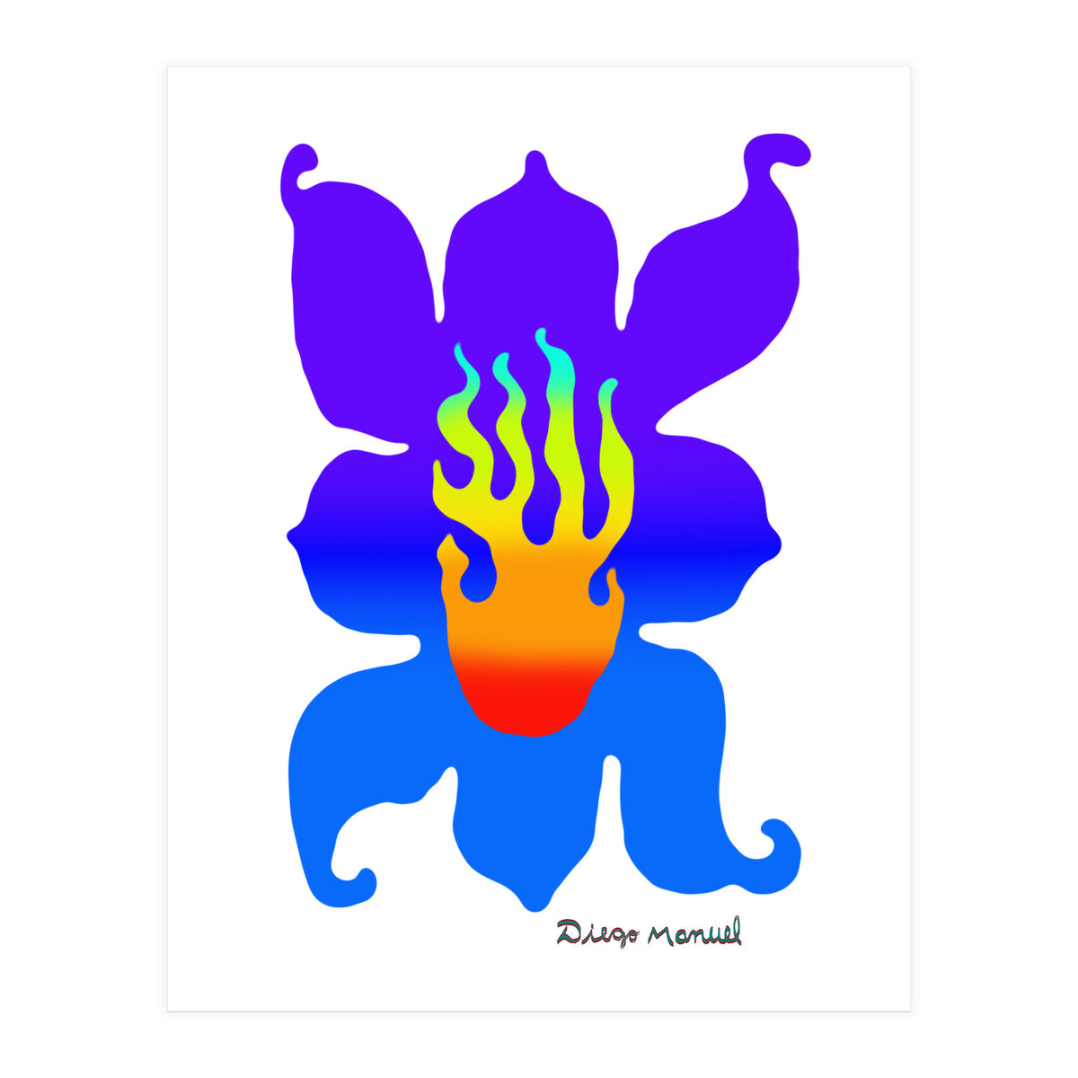 Fuego 113 Copia (Print Only)