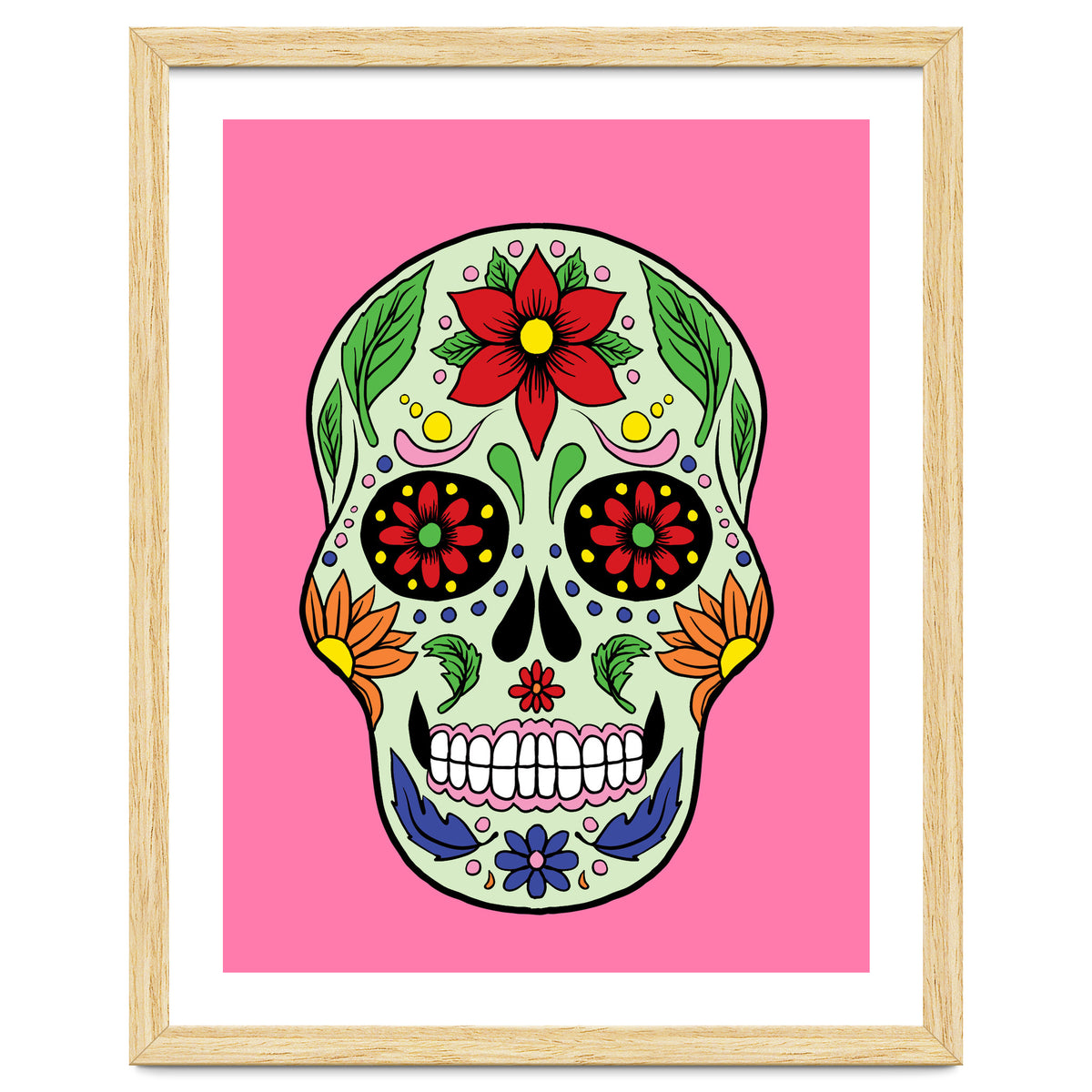 Colorful Skull I