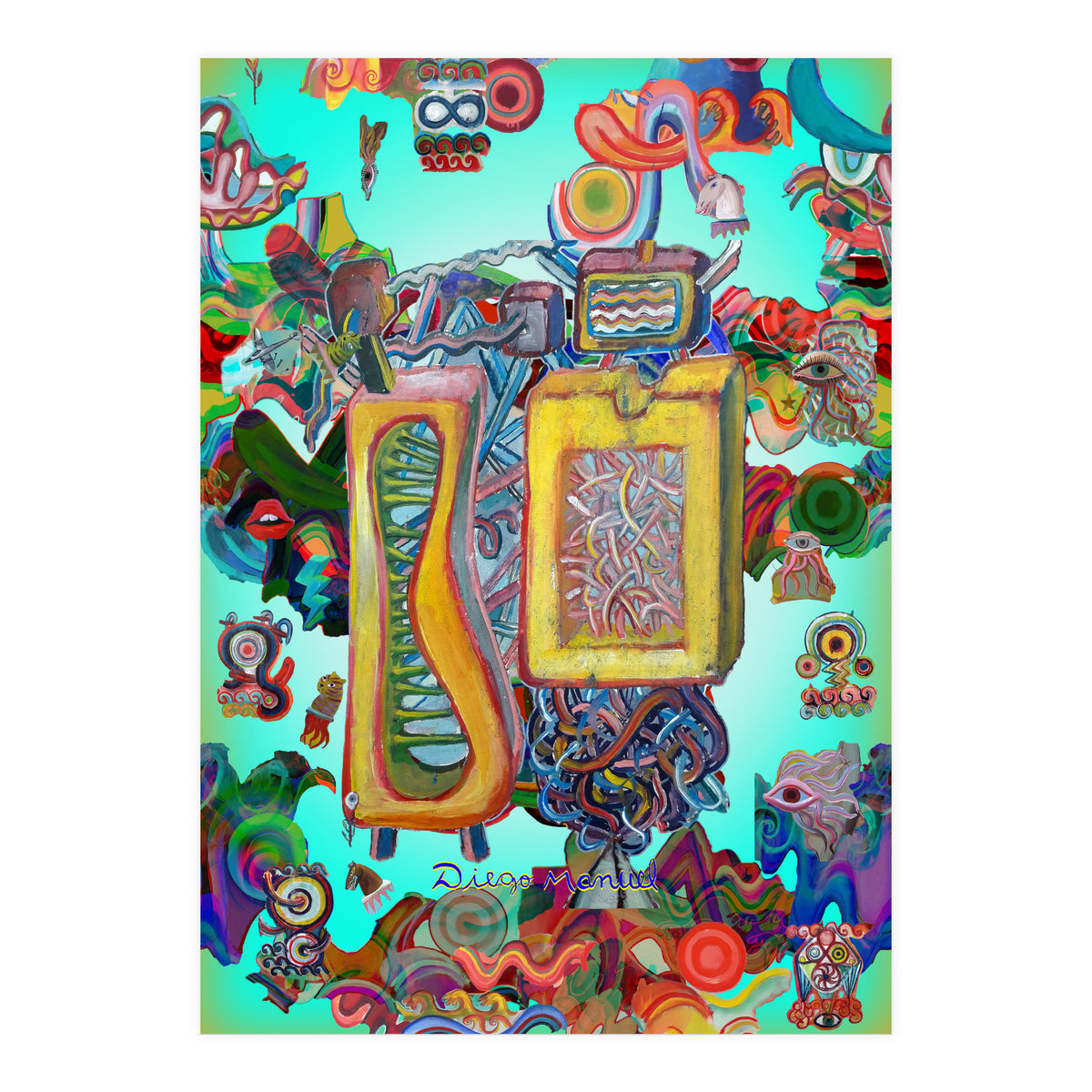 Graffitis 2021 Tapiz 4 (Print Only)