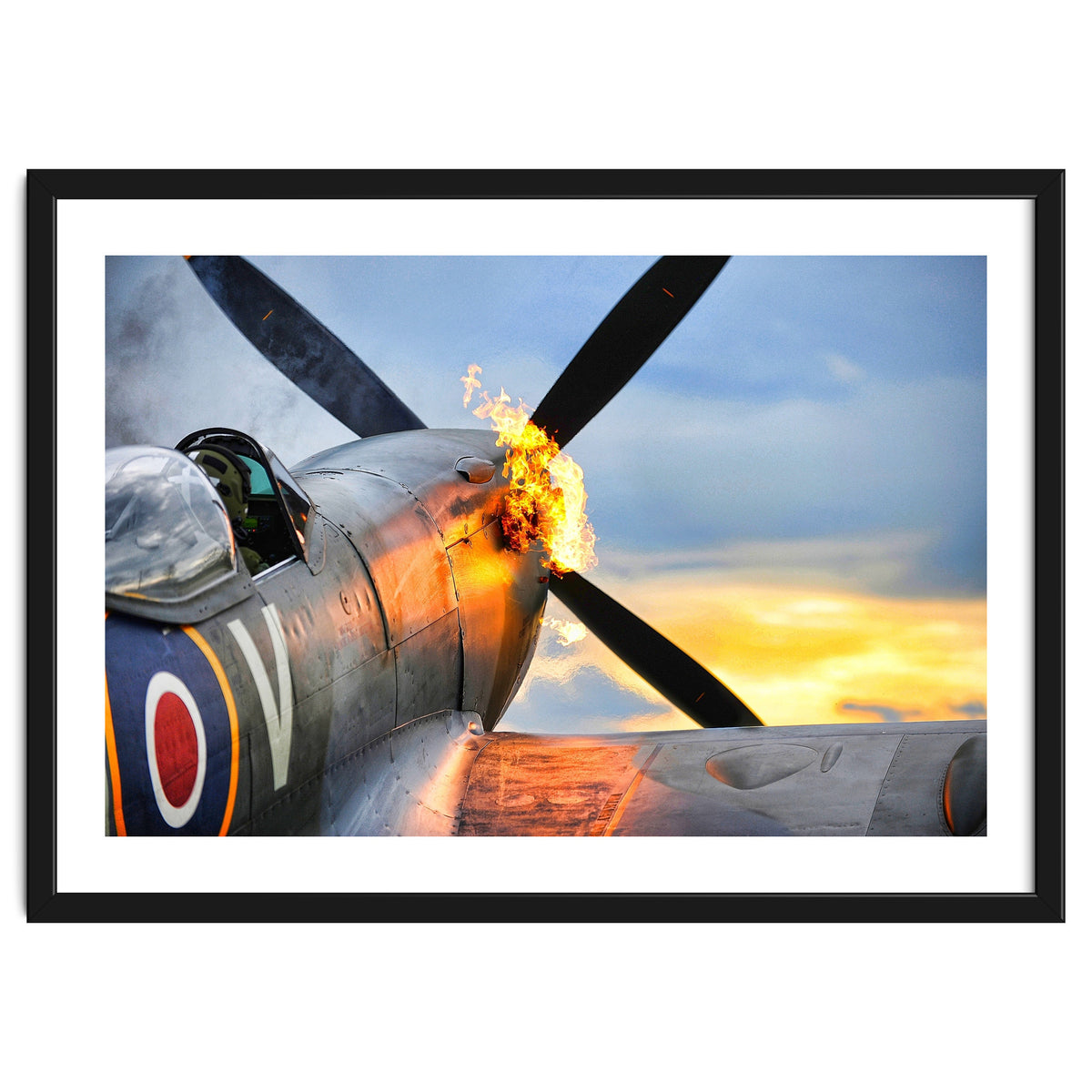 Spitfire Fighter Aircraft 'hot Starting'