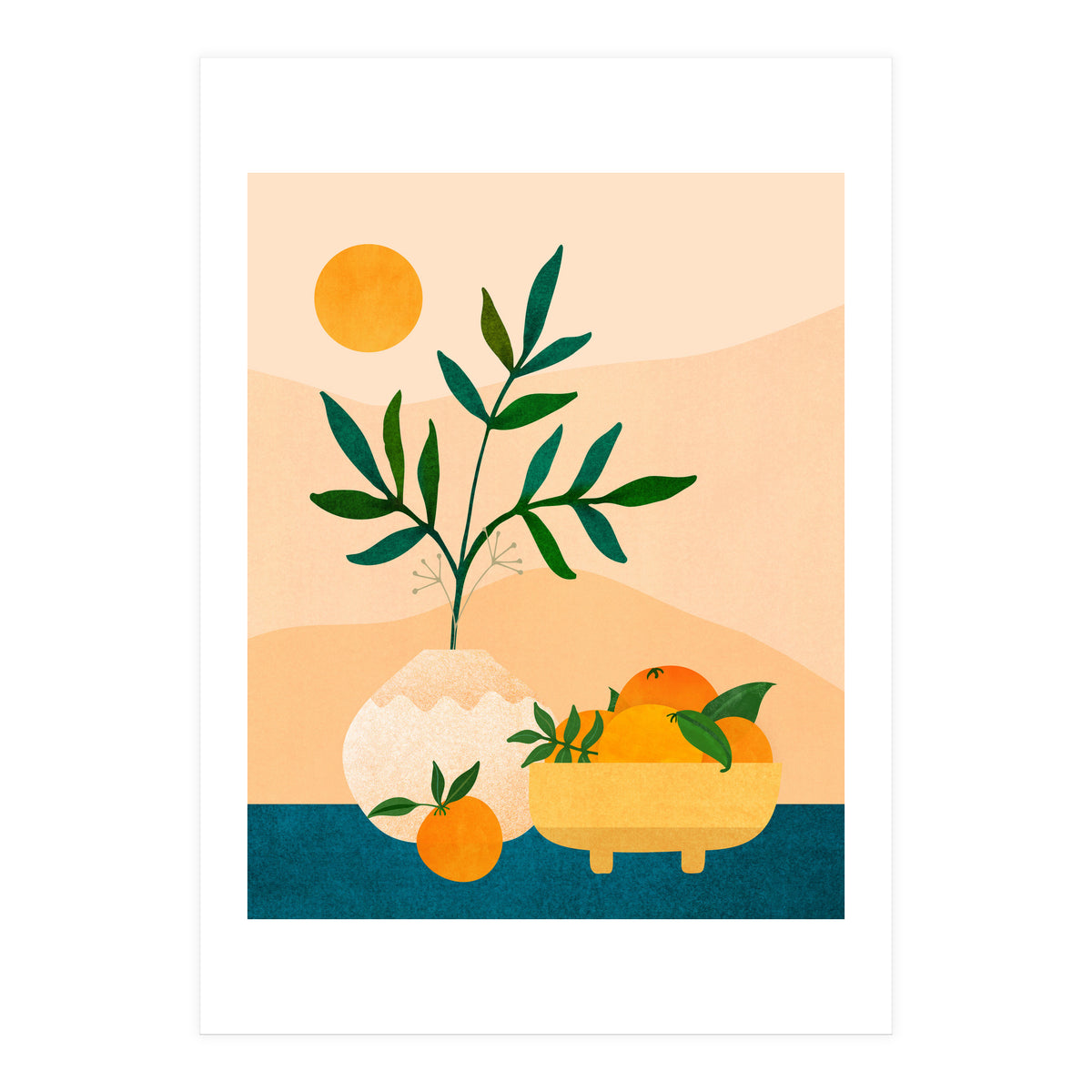 Palm Springs Picnic (Print Only)