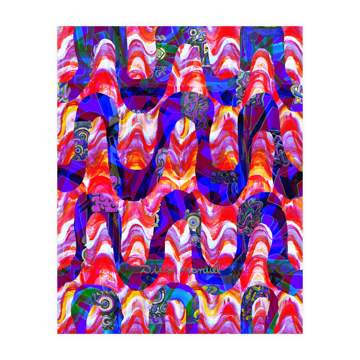 Pop Abstract 16 (Print Only)