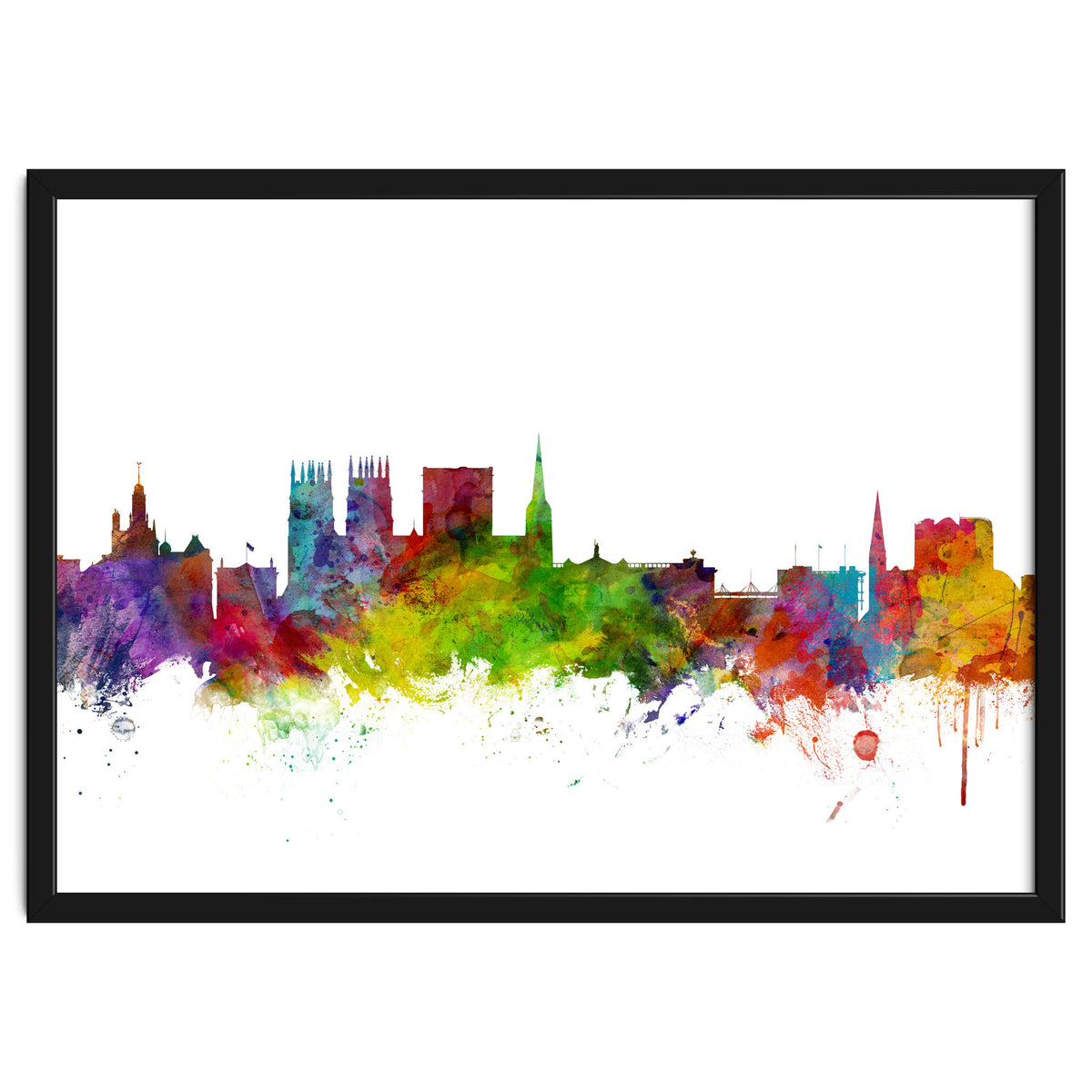 York England Skyline