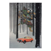 Dreaming In The Red Car (Print Only)