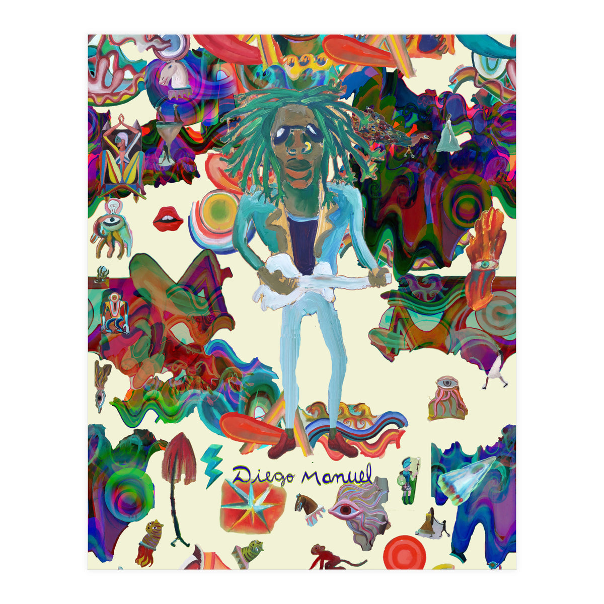 Graffitis 2021 Tapiz 52 B (Print Only)