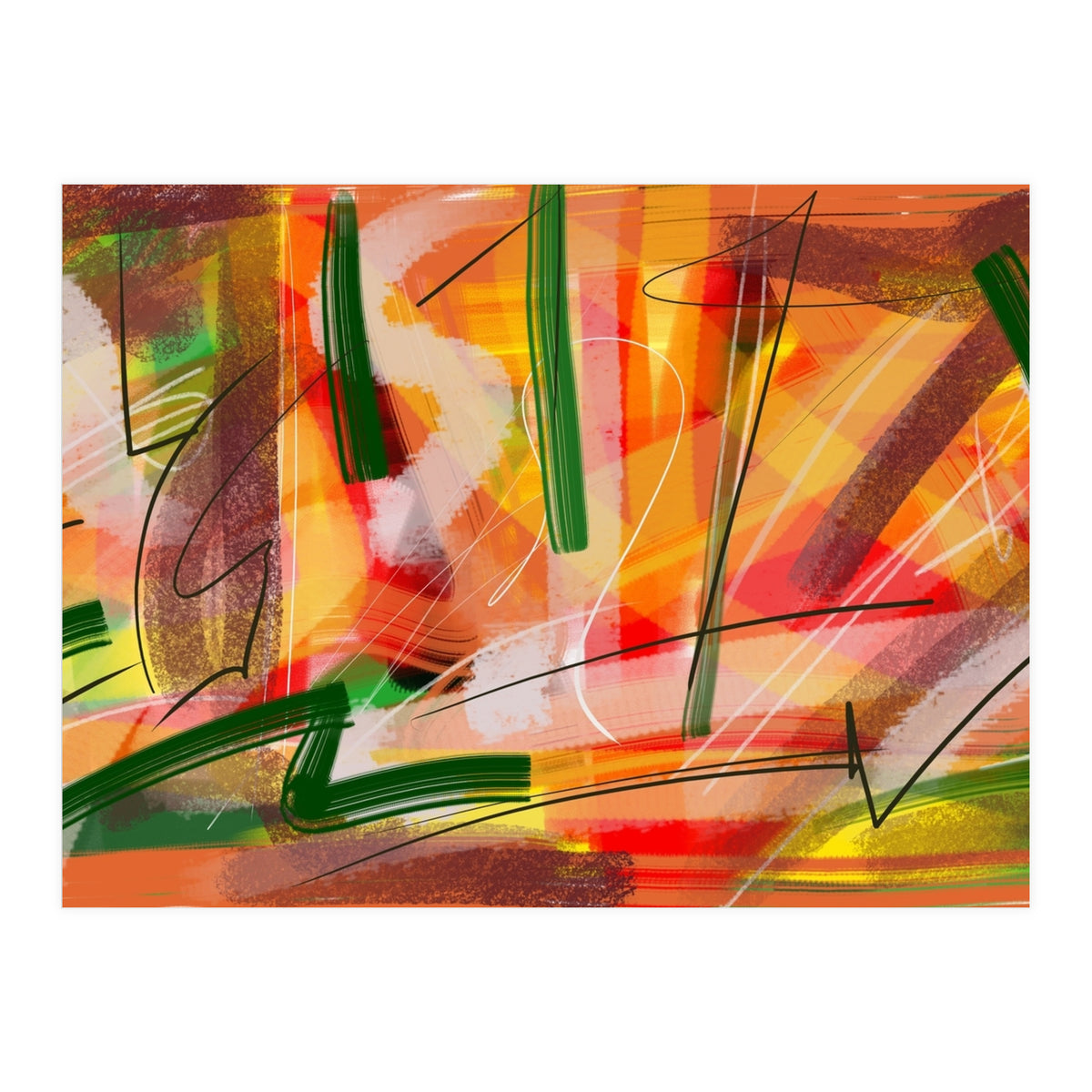 Orange Panorama (Print Only)