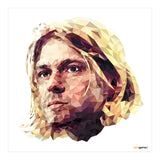 Kurt Cobain Low Poly (Print Only) thumbnail