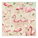 Flamingos Vintage Pink (Print Only) thumbnail