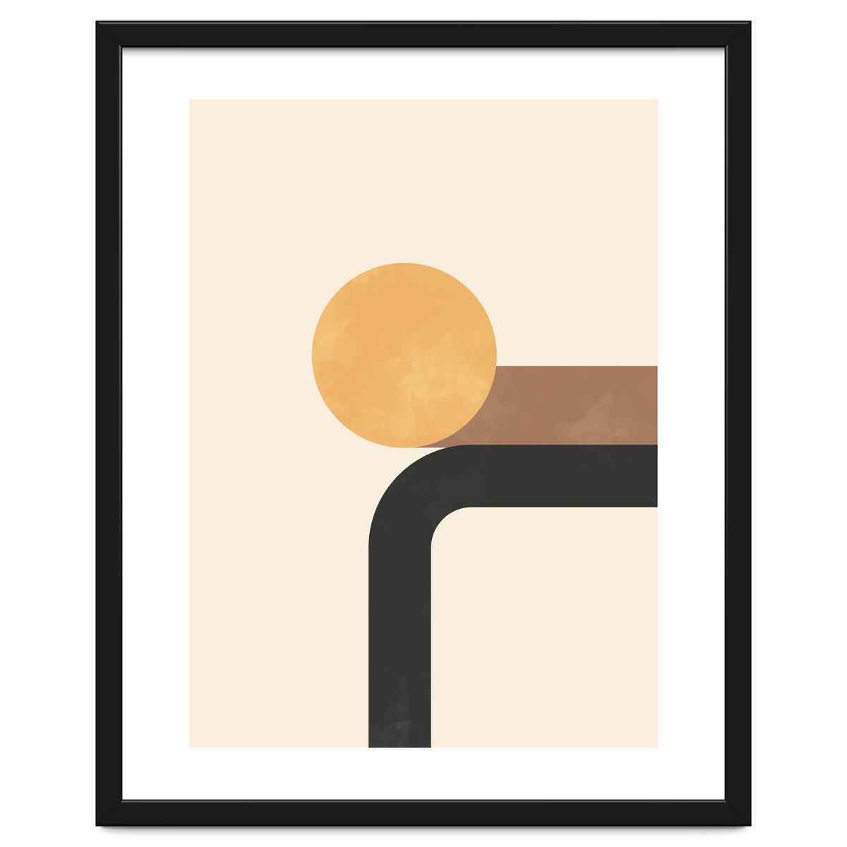 Geometric Mid Century Form