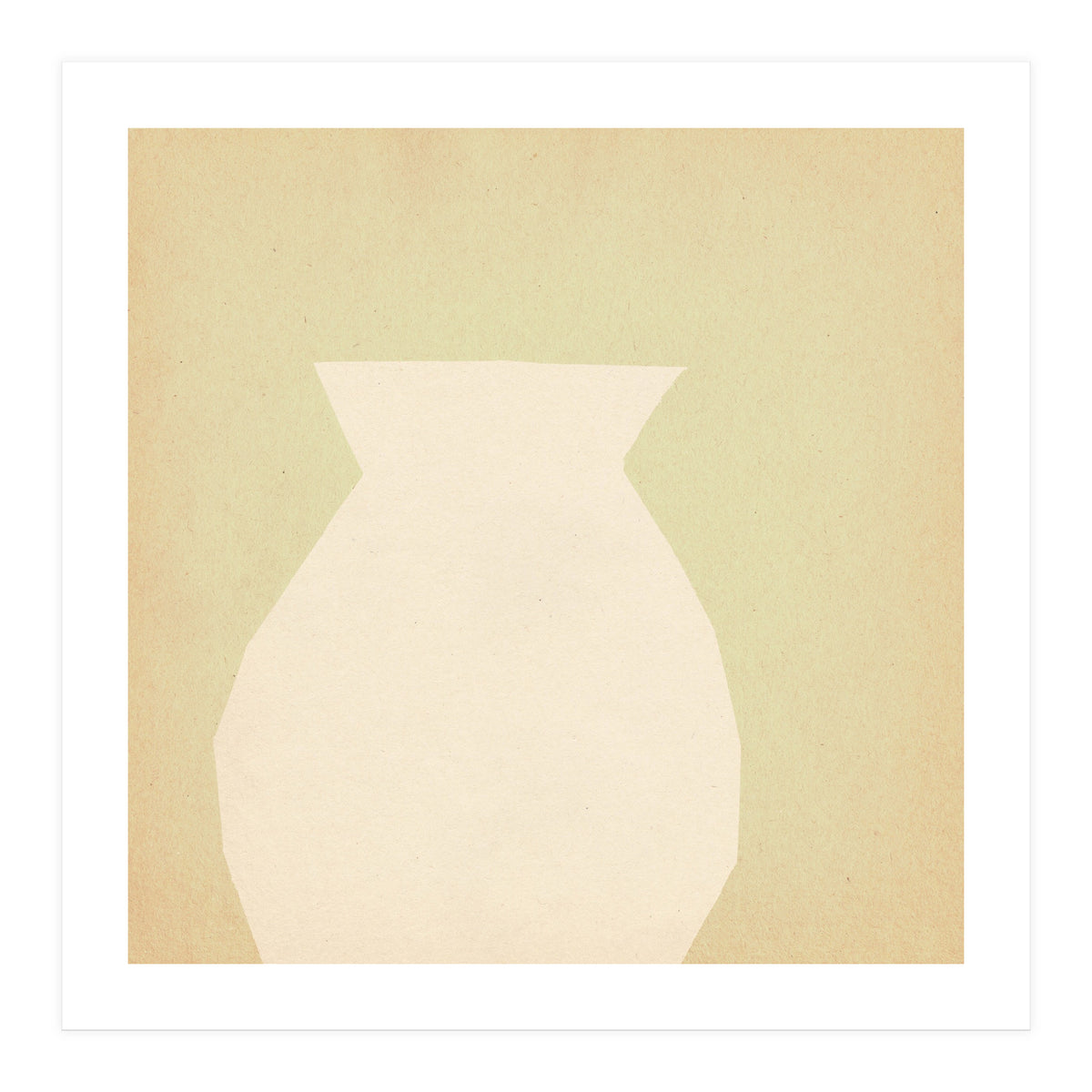 Soft green vase (Print Only)