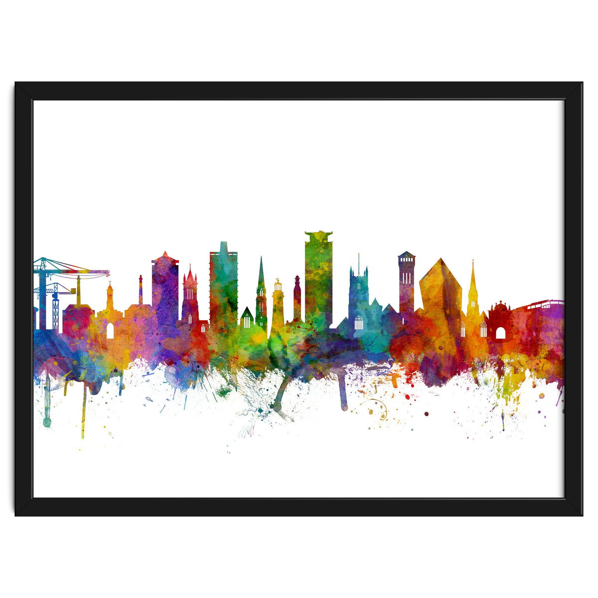 Plymouth England Skyline