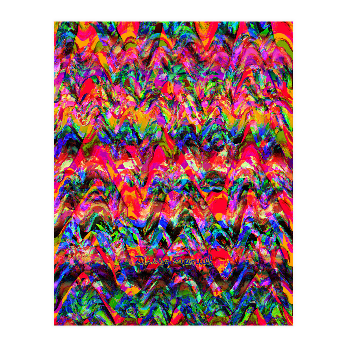 New Graffiti B 72 (Print Only)