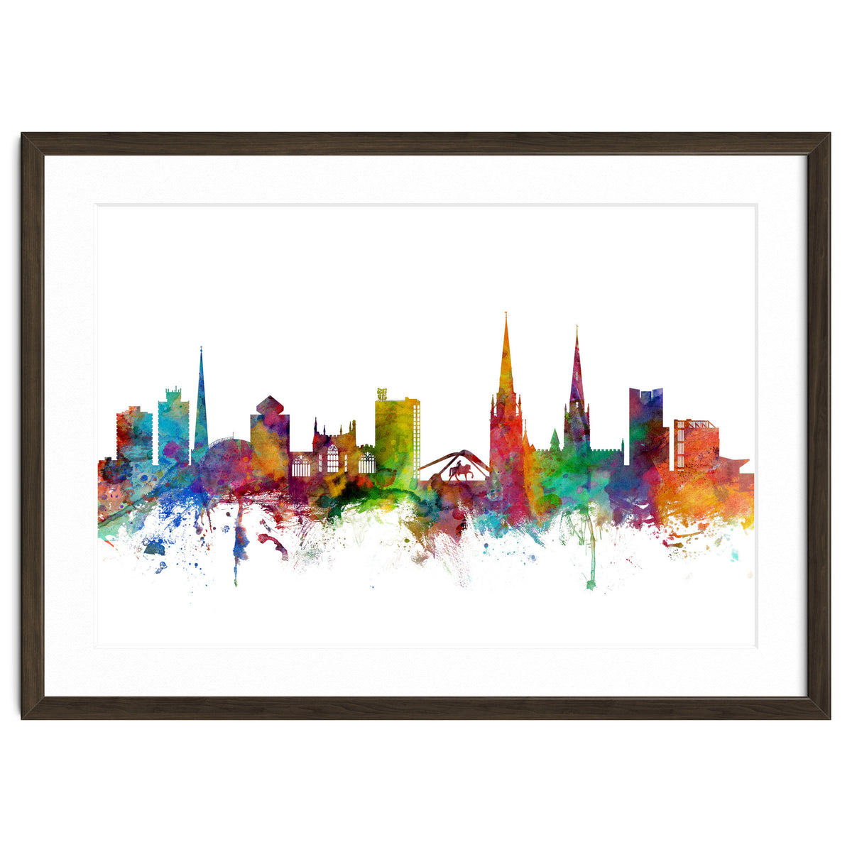 Coventry England Skyline