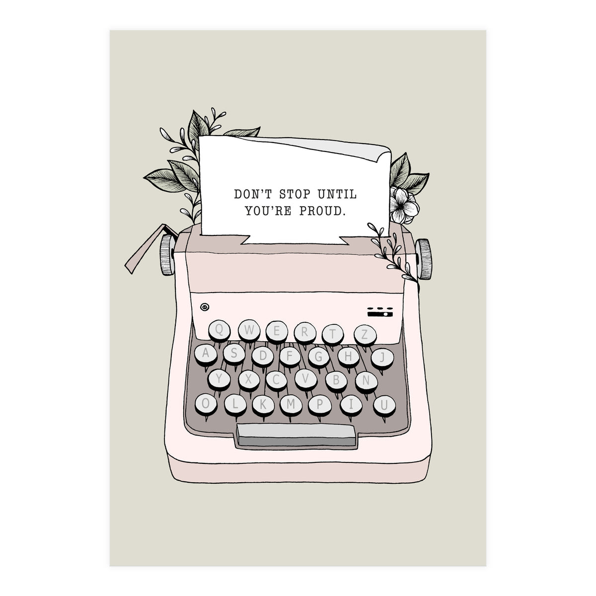 Don't Stop (Print Only)