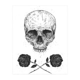 Skull N Roses (Print Only) thumbnail