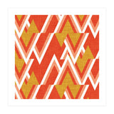 New Mid Mod Woods Red  (Print Only) thumbnail