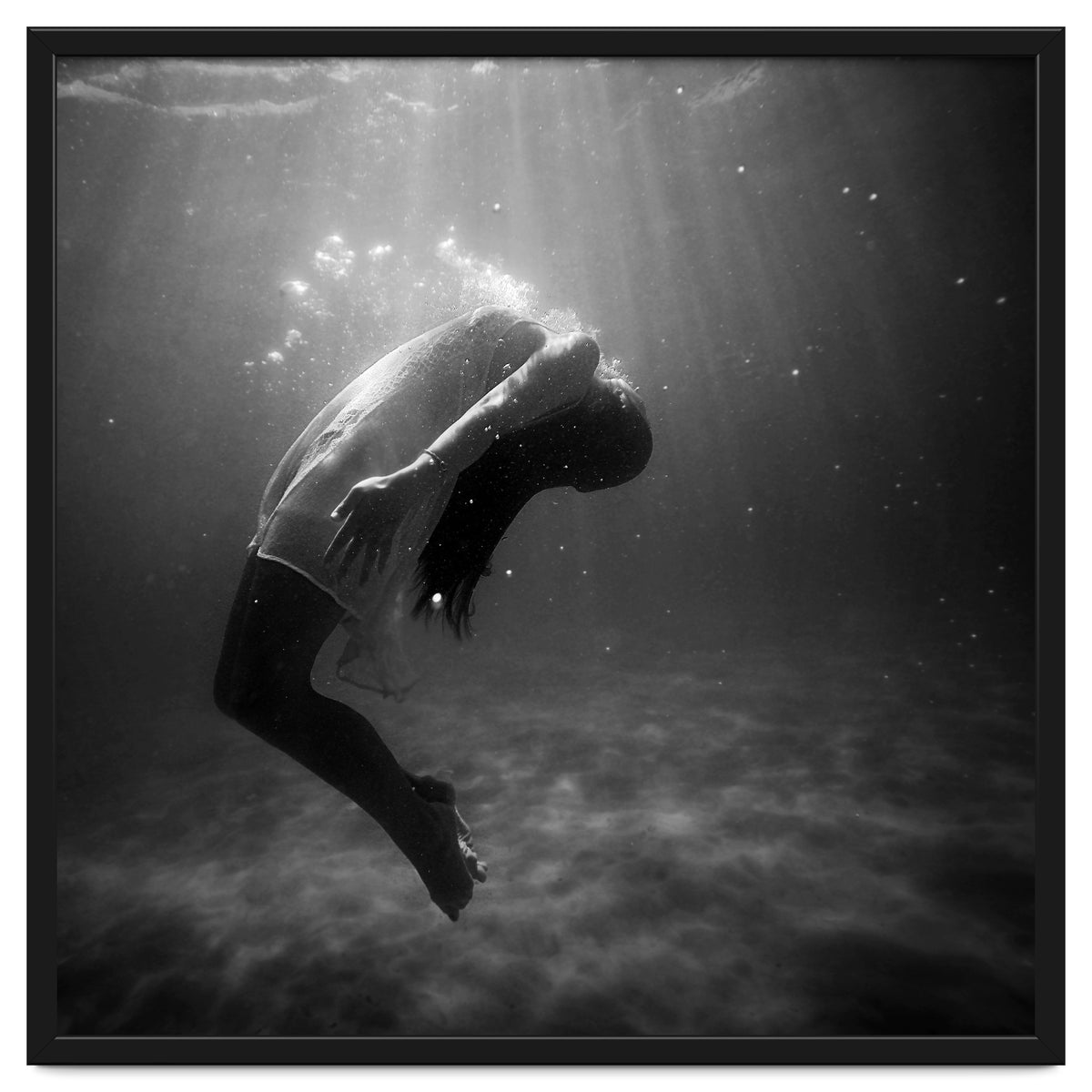 Woman Inside The Water