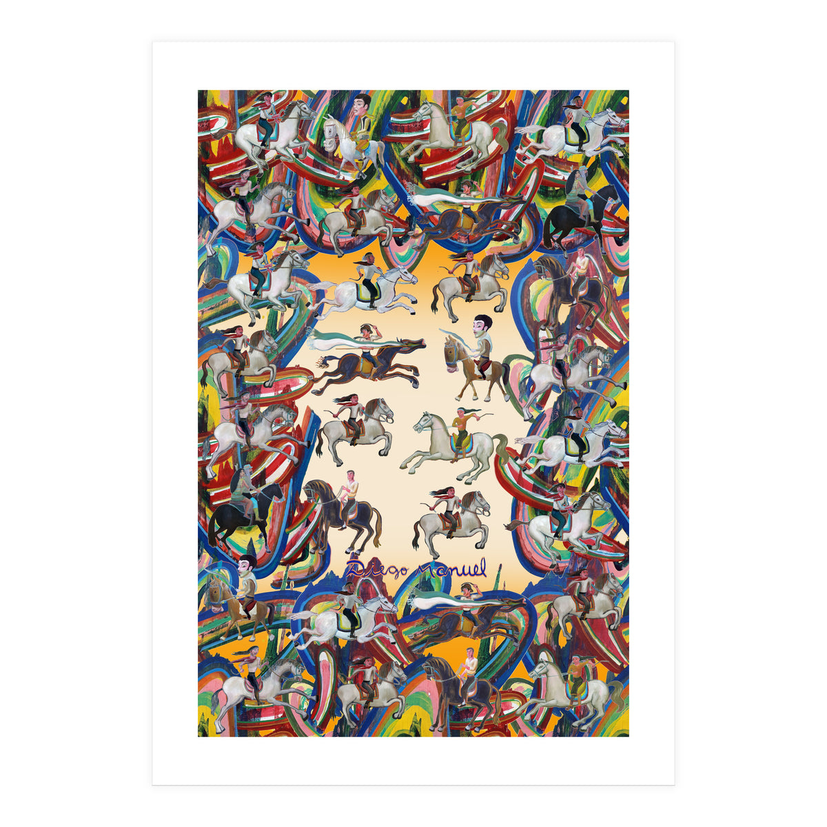 Gauchos And Graffitis (Print Only)