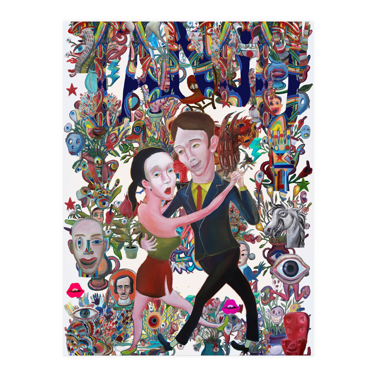 Tango Nuevo Tapiz 5 (Print Only)