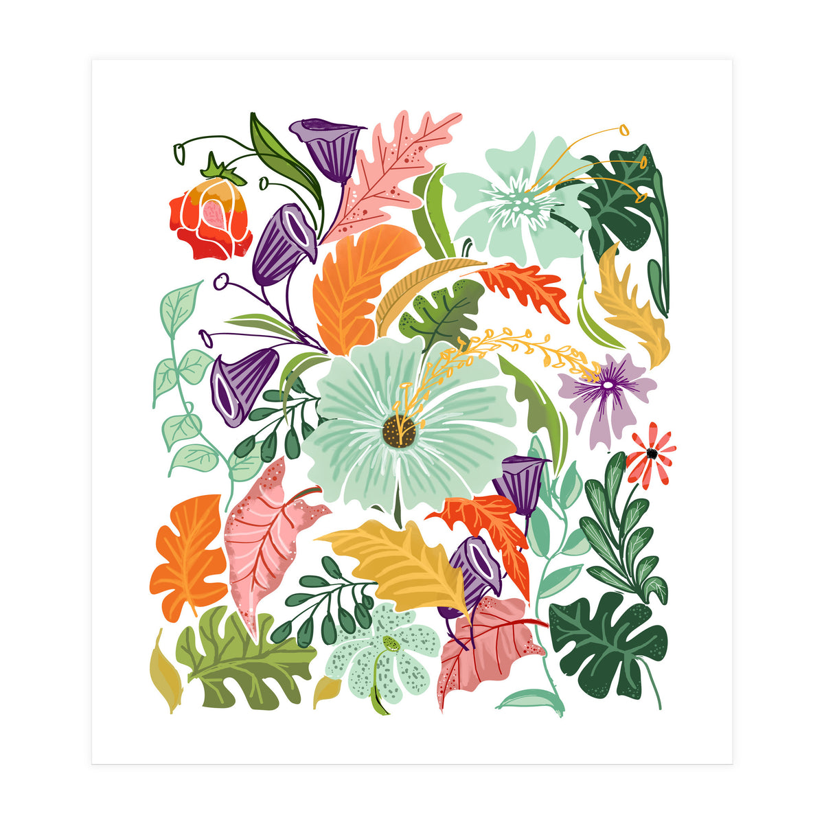 Hello Tropical (Print Only)