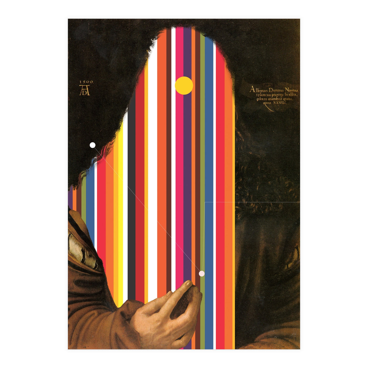Dürer In Stripes (Print Only)
