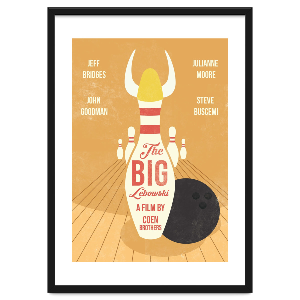 Big Lebowski movie poster
