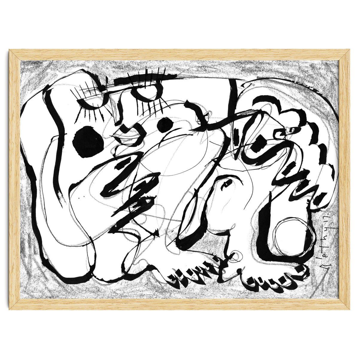 Female Nude no. 02 - b&w