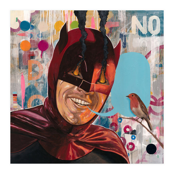 Caped Crusader (Print Only)