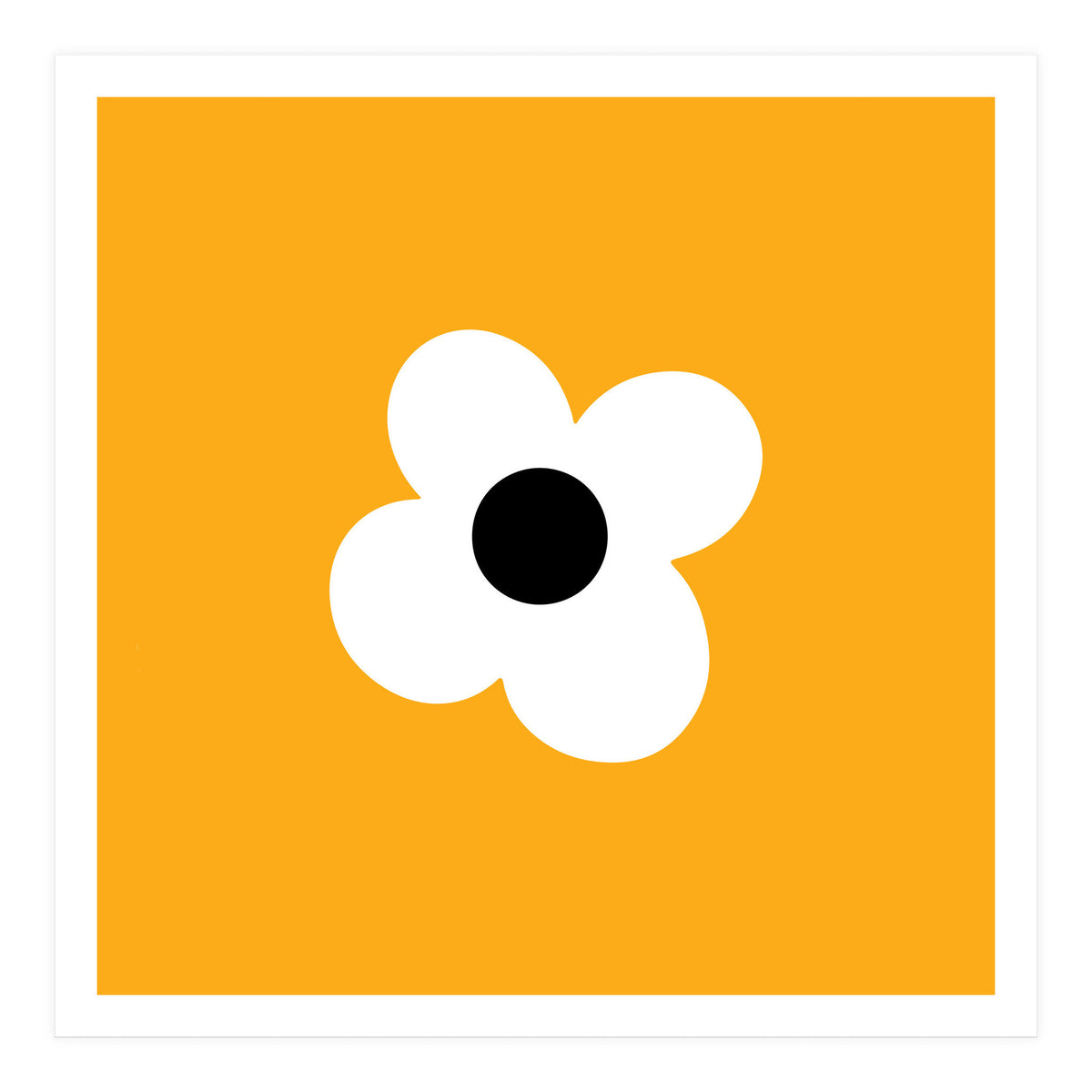 Max Folk Daisy Yellow  (Print Only)