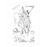 Medieval Rider (Print Only) thumbnail