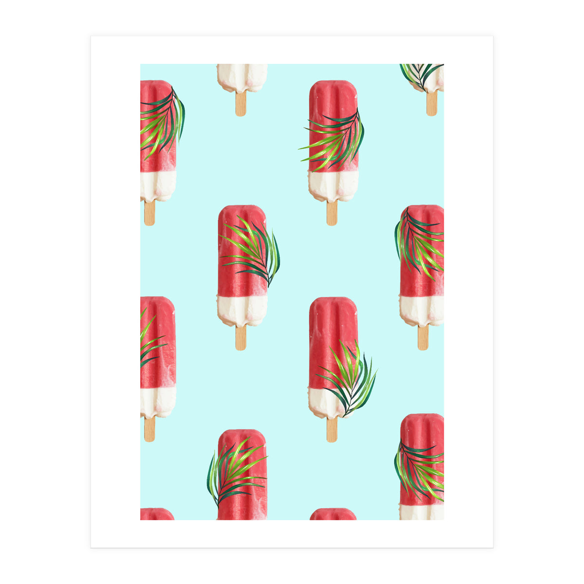 Tropical Popsicles (Print Only)