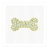 Floral Dog Bone (Print Only) thumbnail