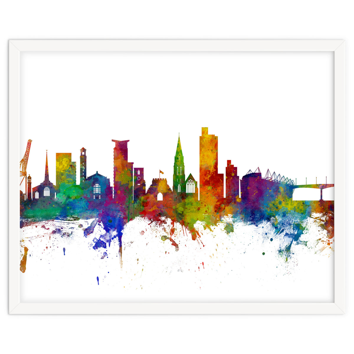 Southampton England Skyline