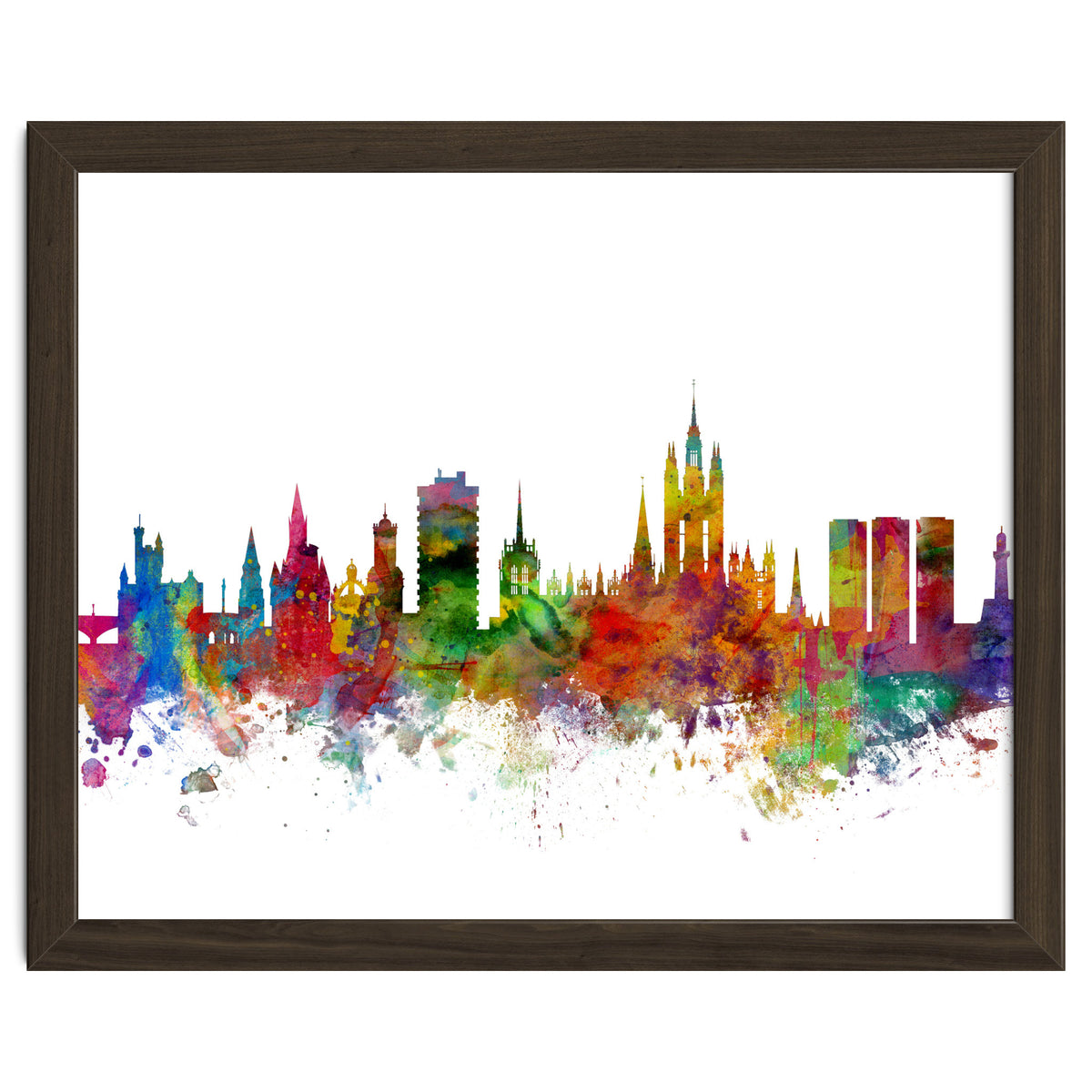 Aberdeen Scotland Skyline