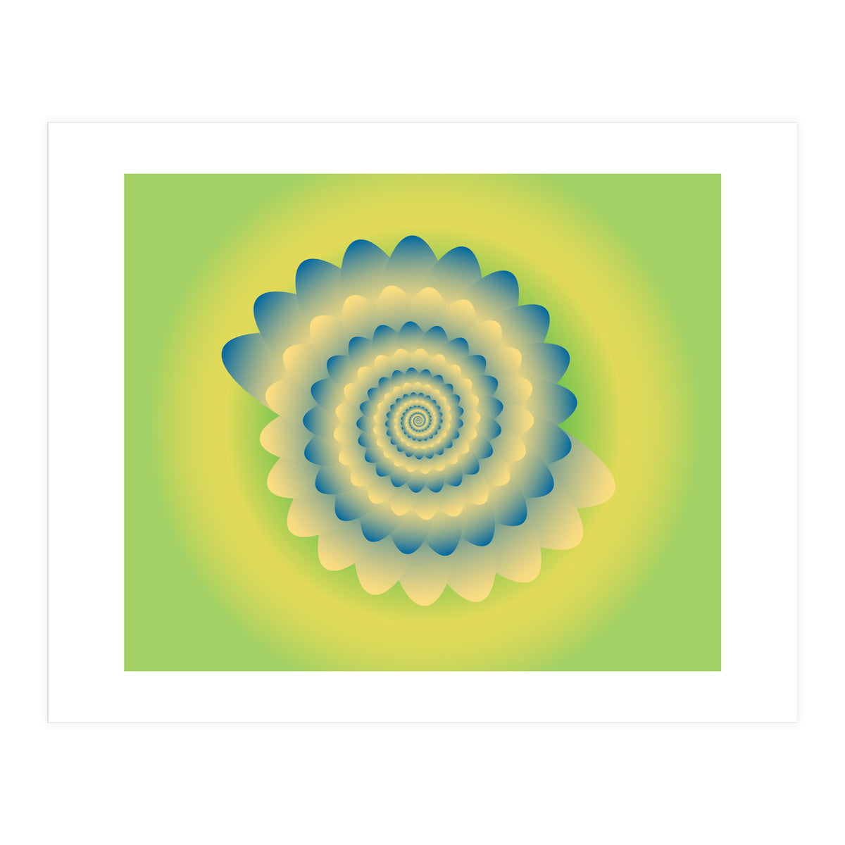 3D Flower Art (Print Only)