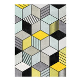 Colorful Concrete Cubes 2 - Yellow, Blue, Grey (Print Only) thumbnail