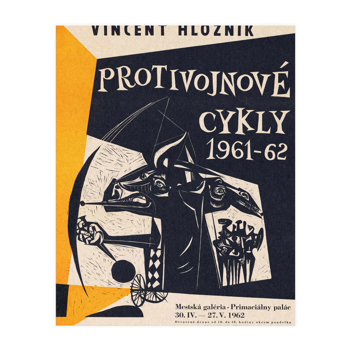 Vincent Hložník Anti War Exhibition (Print Only)