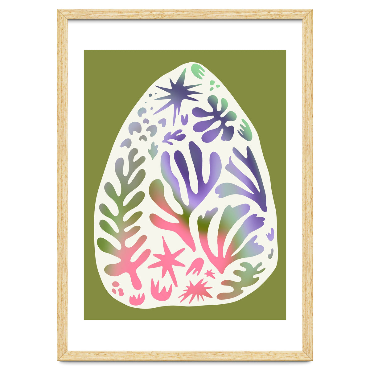 Matisse Inspired Organic Shapes