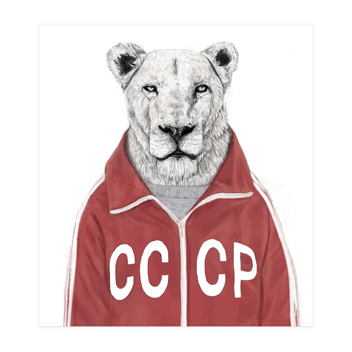 Soviet Lion (Print Only)