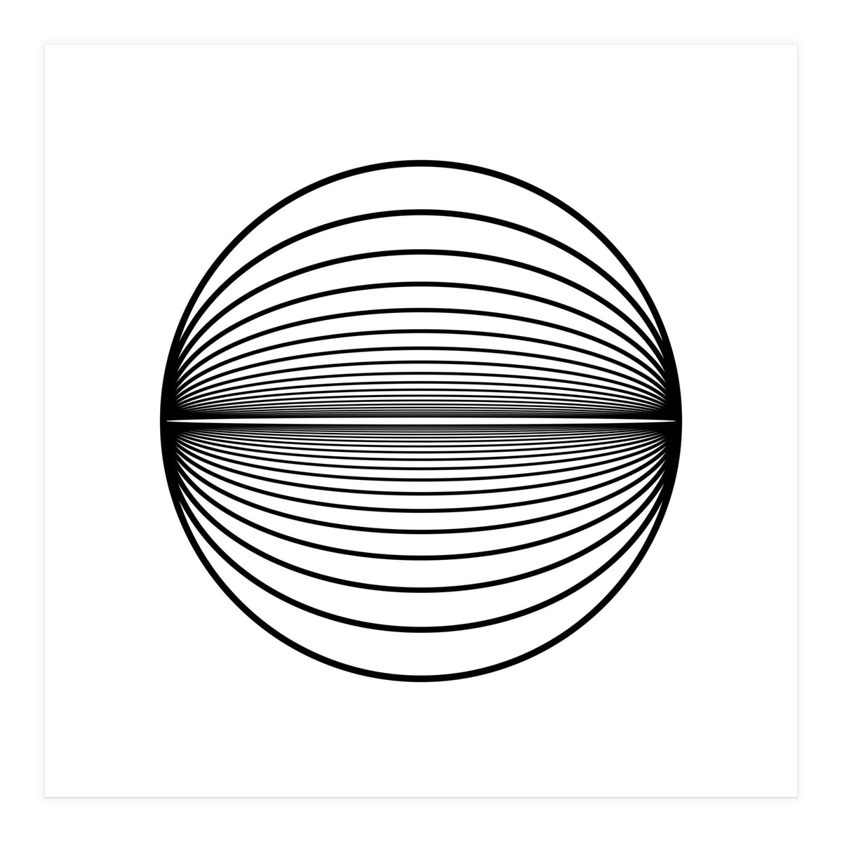 Event Horizon_White (Print Only)