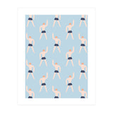 Swimming Boy Pattern (Print Only) thumbnail