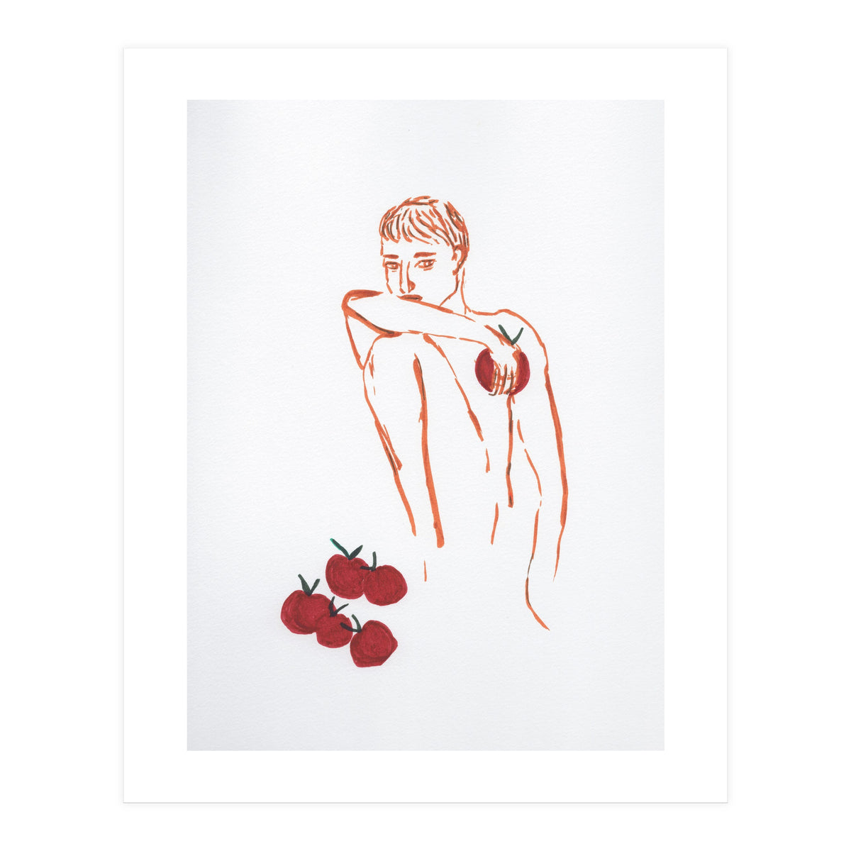 Apples eater (Print Only)