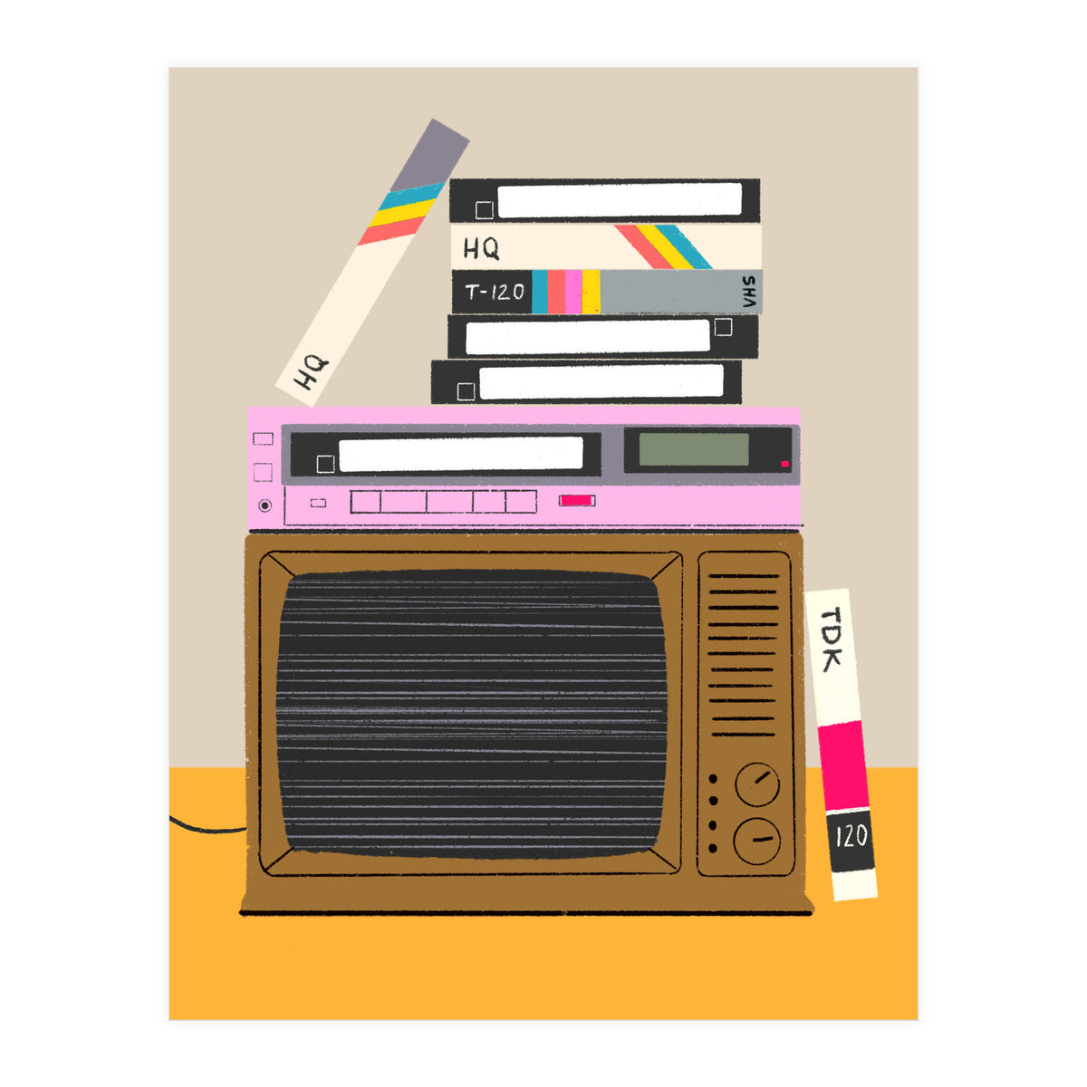 Vhs Nostalgia (Print Only)