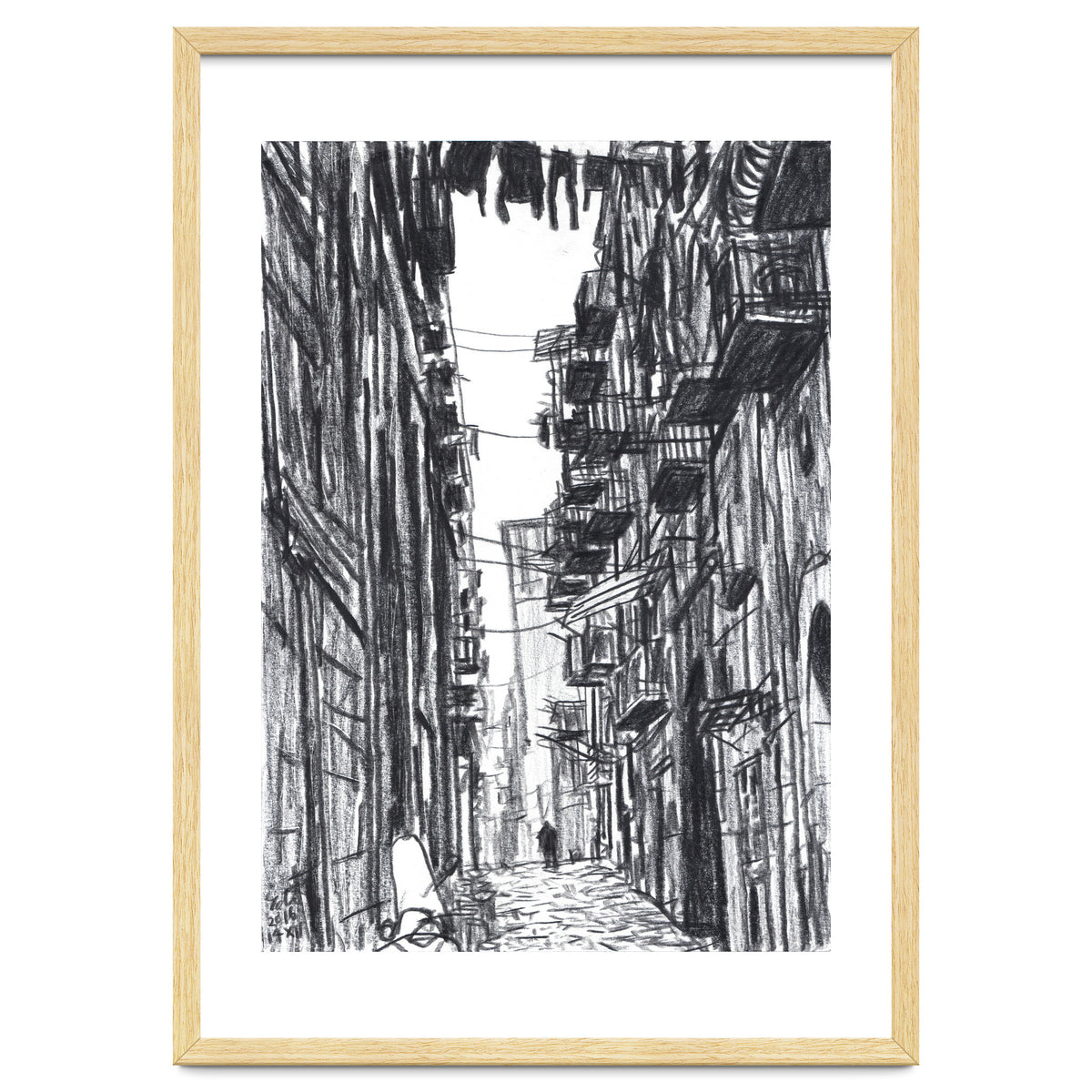 Napoli's Narrow Street
