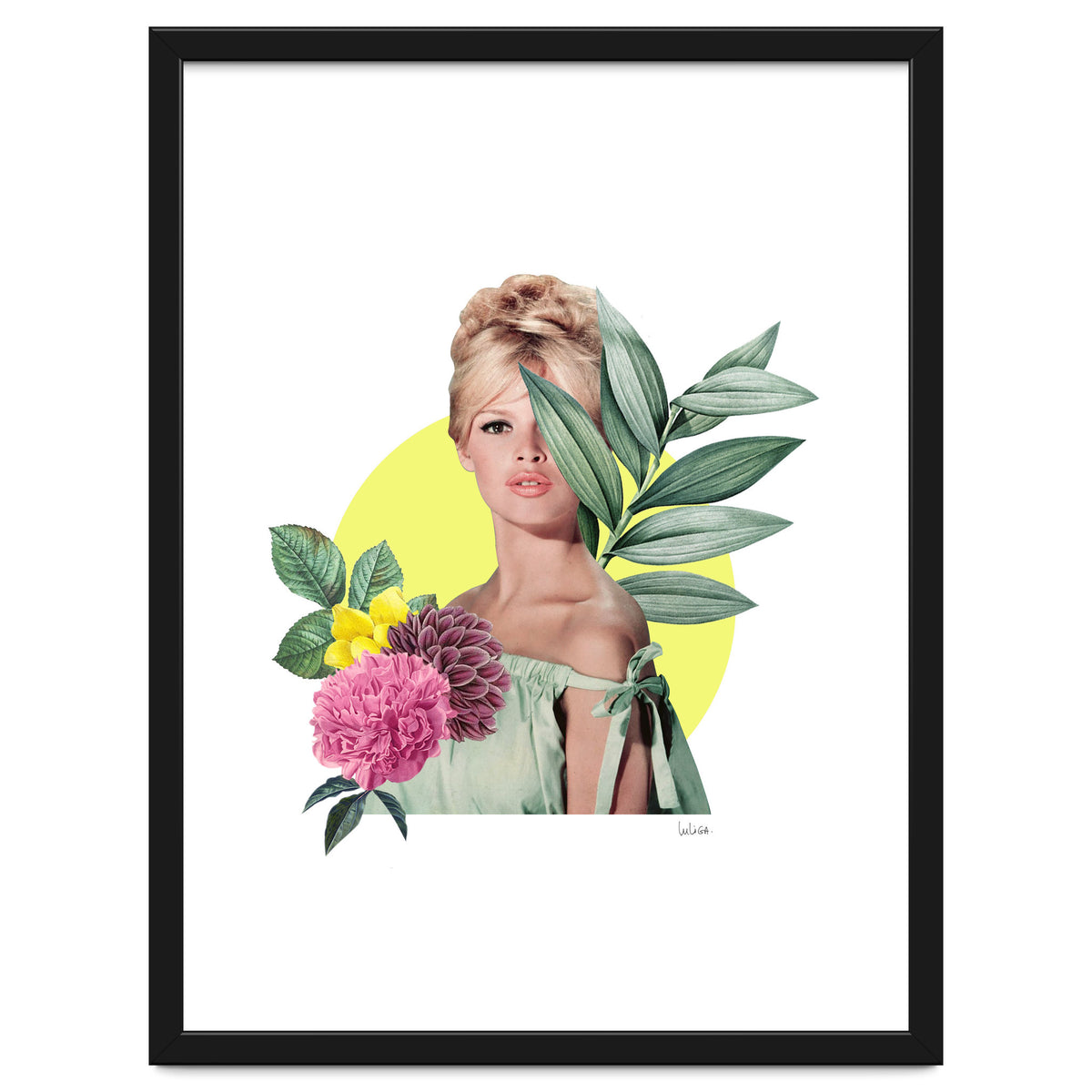 Brigitte Bardot Collage