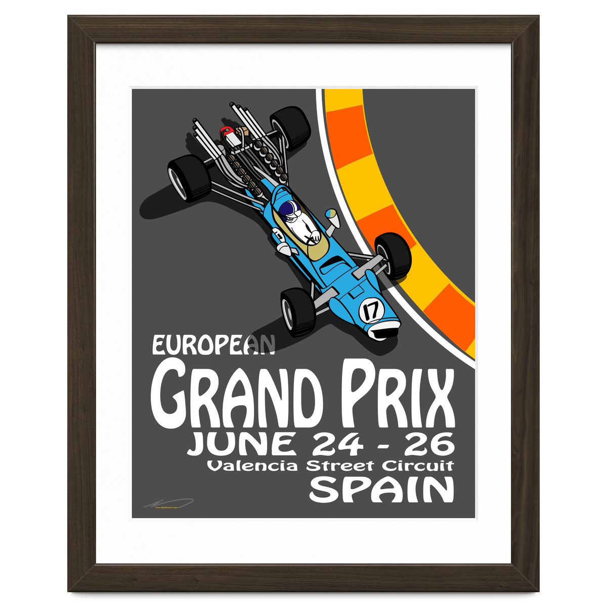 European Grand Prix poster